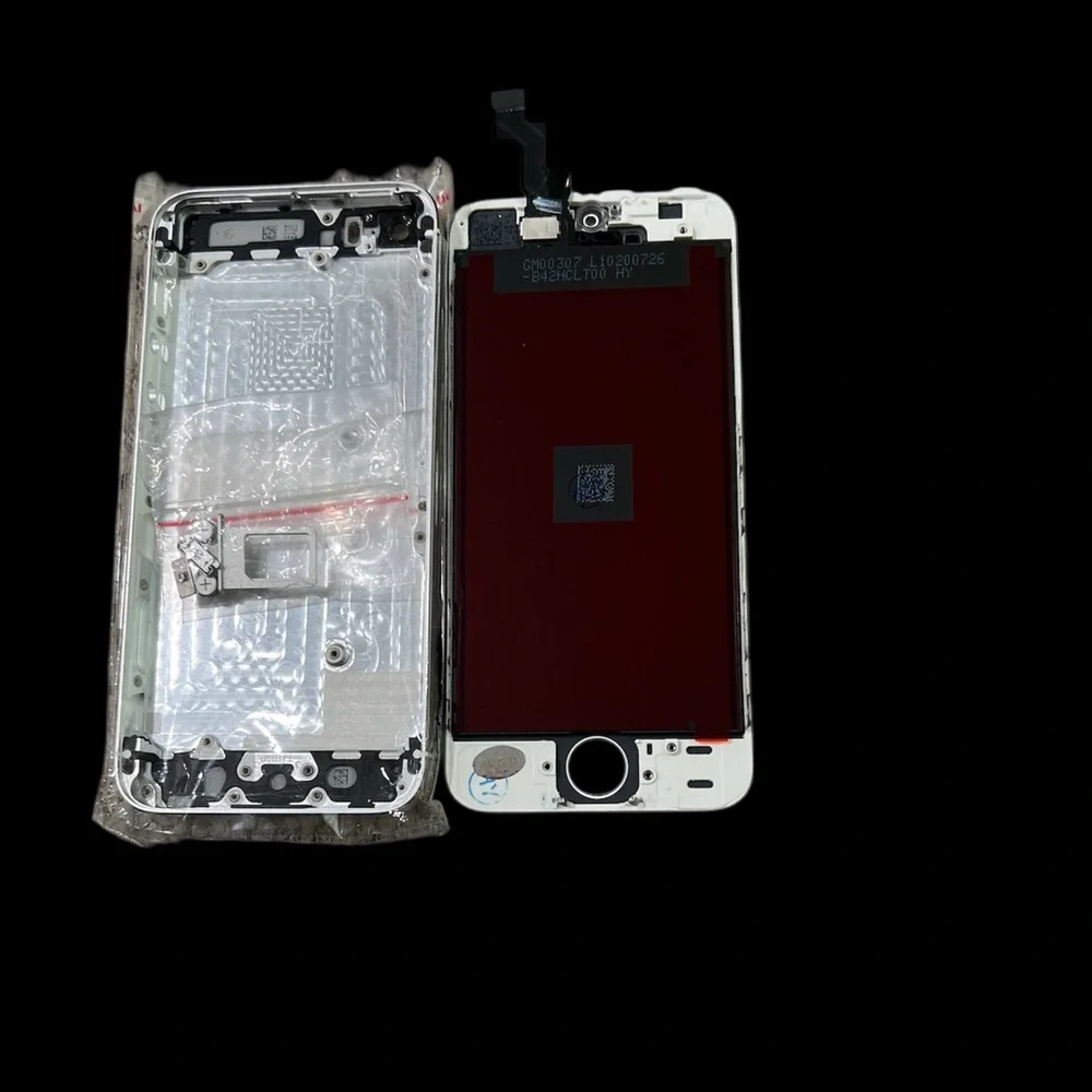 iPhone 5s /5SE Fisrt Gen White Screen Replacement + Silver Back Housing